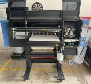 Imprimante DTF Xeda 24 pouces d'occasion avec 4 têtes d'impression I3200 A1, machine d'impression par transfert pour T-shirts avec agitateur et sécheur à bande Zhou 60CM - Product Image 2