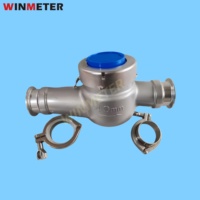 Débitmètre à serrage rapide DN40 en acier inoxydable 304/316L R160 – Vente directe usine, abordable, haute température, pour produits chimiques et alcalins – Promotion Philippines