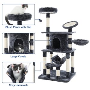 Proveedor Global de Muebles <span class=keywords><strong>para</strong></span> <span class=keywords><strong>Gatos</strong></span> de Lujo, Árbol <span class=keywords><strong>para</strong></span> <span class=keywords><strong>Gatos</strong></span> de 6 Niveles, Estable y Grande, Muebles Multinivel <span class=keywords><strong>para</strong></span> Mascotas de Interior, Compra al por Mayor a Precio de Fábrica - Product Image 3