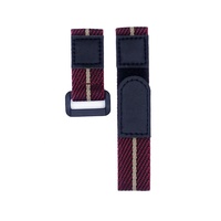 Fabricants de bracelets de montre en Nylon à crochet et boucle réglables, en tissu de remplacement, 18mm, 20mm, 22mm