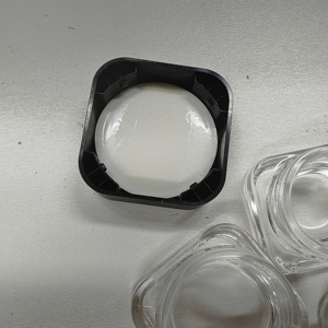 Hot sale Black tamper-evident <b>glass</b> <b>jar</b>, eye cream <b>jar</b>, small-sized face cream <b>jar</b> 3g 5g cosmetic sample <b>jar</b>, - Product Image 5