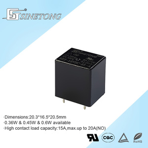 Công suất cao 24V 15A thu nhỏ PCB loại rơle điện từ bảo vệ kín với 20A chuyển đổi tối đa hiện tại - Product Image 4