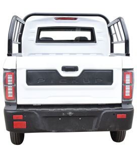 Camionnette électrique à quatre roues avec batterie au lithium, propulsion simple, caméra arrière et sièges en cuir pour le transport de passagers - Product Image 4