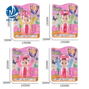 Bemay Toy 5 pulgadas Vinilo Suave confuso belleza princesa muñeca chico juguete para niñas, fingir jugar muñecas - Product Image 5