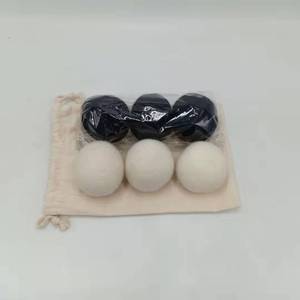 Vente en gros <span class=keywords><strong>discount</strong></span> Tissu <span class=keywords><strong>de</strong></span> <span class=keywords><strong>laine</strong></span> réutilisable XL- 6 PACK 3 Pack 7cm 7.5cm 8 cm Boules <span class=keywords><strong>de</strong></span> sèche-linge en feutre <span class=keywords><strong>de</strong></span> <span class=keywords><strong>laine</strong></span> biologique - Product Image 4