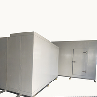 Mini refrigerador solar industrial fácil de operar y congelador monobloque profundo Almacenamiento completo de cámara frigorífica
