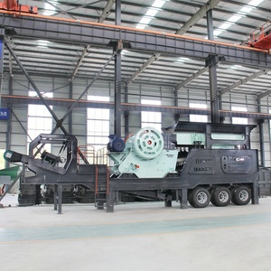 Planta de Trituración Móvil Tipo Neumático de 200tph, Trituradora de Impacto de Mandíbulas Primaria y Secundaria para Minería, Cantera, Agregados, Industria de la Construcción - Product Image 4