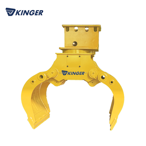 Grapa Hidráulica Giratoria para Demolición y Clasificación KINGER, Grapa Hidráulica para Trabajos de Construcción - Product Image 3