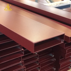 6000 Series Hộp Nhôm Hình Chữ Nhật Hồ Sơ Hạt Gỗ/Quảng Trường Nhôm Hồ Sơ <span class=keywords><strong>50X50</strong></span>/20X20 Nhôm Ống - Product Image 5