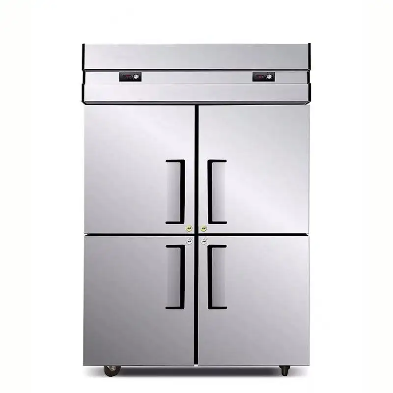 냉장고 홈 사이드 바이 사이드 냉장고 동결 바 더블 도어 냉동 dc 고기 디스플레이 냉장고 및 냉동고