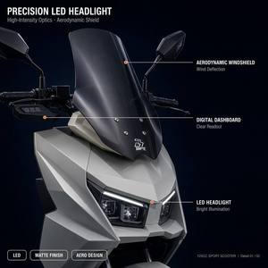 <span class=keywords><strong>Scooter</strong></span> à essence <span class=keywords><strong>50CC</strong></span> à prix abordable, vente en gros d'usine, moto 4 temps refroidie par air pour la livraison - Product Image 3