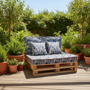 Coussin de palette en éponge 12 cm - 3 coussins de palette pour siège et oreiller - Product Image 2