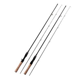 Canne à pêche spinning en fibre de verre ultralégère 5'6''-6'6'' - Puissance L - Micro finesse - Pêche au leurre - Crappie/Panfish - Direct usine - Product Image 1