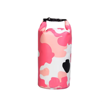 Sac étanche en bâche PVC 500D pour camping et activités nautiques, avec logo personnalisé imprimé, capacités 2L, 5L, 10L, 20L