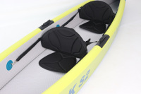 Bote inflable de remos para 2 personas, Kayak de pesca duradero, envío rápido, venta al por mayor, novedad