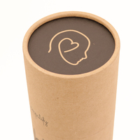 Boîtes cylindriques personnalisées écologiques en papier kraft rond pour cartes postales, soins de la peau, vin, parfum, emballages alimentaires