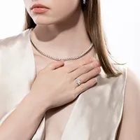 Bague de Fiançailles MuShan en Argent Sterling 925 avec Moissanite VVS, Plaqué Or Véritable 18K pour Femme, Bijoux Brevetés MST