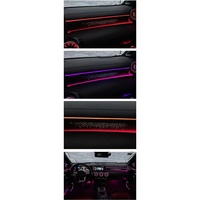 ICarsin 64 couleurs LED lumière ambiante évent pour Mercedes Benz CLA W118 2020 -2025 mise à niveau rotatif Tweeter Kit complet