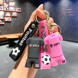 Nuevo Producto Explosivo: Llaveros de Silicona de Jugadores de Fútbol, Argentina <span class=keywords><strong>Messi</strong></span>, Inter de Miami, Ronaldo, Neymar, PVC Suave - Product Image 4