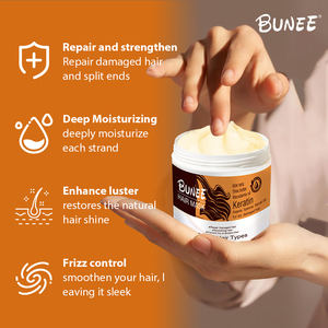Vendita maschera professionale per capelli idratante morbida riparatrice collagene cheratina lisciante <span class=keywords><strong>Bio</strong></span> proteine crema per il trattamento di ricrescita dei capelli - Product Image 4