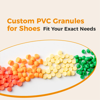 Granules de composés de PVC transparents souples de haute qualité pour semelle de chaussure au Nigeria