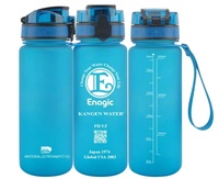 맞춤형 500ml 600ml 1 리터 식수병 트라이탄 소재 BPA 무료 칸겐 물병 물컵