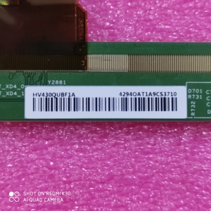 Écran LCD 43 pouces HV430QUB-F1A BOE, écran de télévision UHD 43 pouces, écran LED TFT, cellule ouverte, remplacement d'écran LED, réparation de télévision - Product Image 5