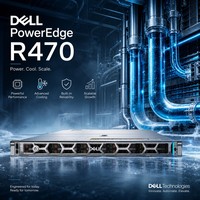 Untuk Server Rak 1U PowerEdge R470 Prosesor Intel Xeon 6 Kinerja Tinggi untuk Pusat Data dan Layanan Cloud Stok Tersedia