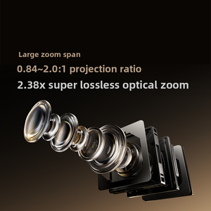 Vidda C5 Unbound <span class=keywords><strong>Master</strong></span> Hisense 4K Projecteur laser tricolore Android Portable <span class=keywords><strong>Cinéma</strong></span> domestique Ultra Haute Définition US 6800 Lumens - Product Image 5