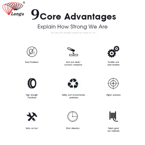 Baja tahan karat metrik baja tahan karat tugas berat STANDOFF kelas 8 M5 sepenuhnya berulir kepala dingin mengunci sendiri tahan korosi - Product Image 5