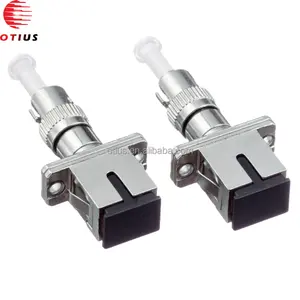 High Return Loss Fiber Optic Accessories Connector Converter Adaptor Male To Female ST/UPC To SC/UPC Signlemode