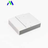 Pièces en alliage d'aluminium pour dissipateur thermique usinées CNC sur mesure en usine, dissipateur thermique électronique de haute précision, pièces de rechange mécaniques
