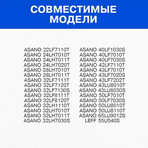 Control Remoto de Repuesto Nuevo al por Mayor de Fábrica 2400-ED00ASAN Compatible con TV Rusa <span class=keywords><strong>ASANO</strong></span> 2400-ED00ASAN - Product Image 4