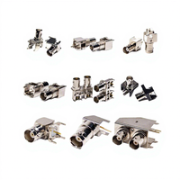 Connecteur coaxial BNC de haute qualité FOXECO avec boîtier en alliage de zinc en provenance de Chine pour la transmission de signal des appareils électroniques