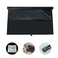 Pare-soleil de pare-brise avant haut de gamme pour voiture, film de protection solaire pour vitres, blocage UV ultime, élimination de la chaleur, en plastique, ajustement universel pour
