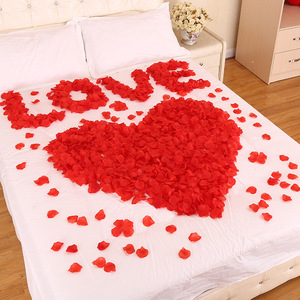 Cánh Hoa Hồng Khô Tự Nhiên 5Cm Cho Đám Cưới Và Tắm Cánh Hoa Giấy Hữu Cơ Có Thể Phân Hủy Sinh Học Thật - Product Image 1