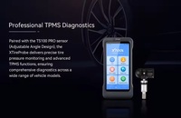 Herramientas de Programación TPMS XTOOL TP500 315/433MHz, Herramientas de Diagnóstico TPMS, Actualización Gratuita de por Vida, Escáner Automotriz, 17+ Funciones de Reinicio, CANFD, DOIP