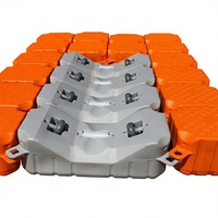 Nouveau produit en stock usine : Quai flottant en plastique pour jet ski avec rouleaux