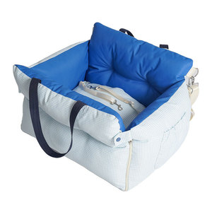 Detachable Protective Modern Rectangle Comfortable Dog Car Seat Booster Washable Travel Carrier <strong>Bed</strong> Portable for Small Pet Dogs - Product Image 2