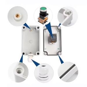 Caja de Control de parada de emergencia para exteriores, interruptor de botón, cinta de Cassette, escudo de protección, caja de Control de botón de parada <span class=keywords><strong>urgente</strong></span> impermeable Ip67 - Product Image 6