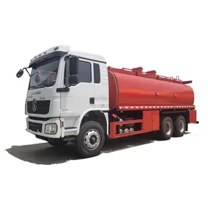 SHACMAN 6 * 4 Euro 5 Red 20cbm Large Capacity Oil Tank fuel tanker truck