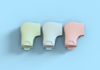 Siège de toilette pliable pour bébé en PP+TPE avec 4 ventouses antidérapantes et anti-pincement, portable, pour 0-12 mois