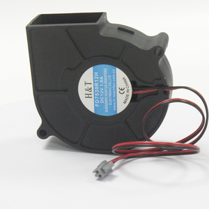 H & T 7530พัดลมเป่าลมขนาดเล็ก,75X75X30มม. 5V หรือ12V หรือ24V พัดลมแบบแรงเหวี่ยง,พัดลมโถสุขภัณฑ์ - Product Image 4
