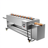 Volledig automatische multifunctionele commerciële elektrische aardappel-, cassave-, komkommer- en radijs-schilmachine