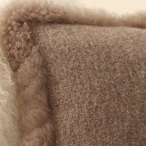 Couverture en <span class=keywords><strong>laine</strong></span> tissée super luxueuse avec garnitures en fourrure <span class=keywords><strong>de</strong></span> Mongolie Couverture en <span class=keywords><strong>laine</strong></span> <span class=keywords><strong>de</strong></span> chameau en <span class=keywords><strong>laine</strong></span> <span class=keywords><strong>de</strong></span> <span class=keywords><strong>Lama</strong></span> - Product Image 3