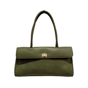 Flap Tote <strong>Bag</strong> with Turnlock PU Leather <strong>Women</strong> Handbag High Quality Factory Wholesale Fashion Lady Accessory Bolsa Mujer <strong>Satchel</strong> - Product Image 3