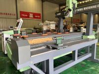 Centre d'usinage CNC 4 axes avec broche rotative ATC, axe rotatif indépendant, machine de gravure 3D, fraisage, perçage, routeur pour le travail du bois