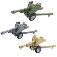 En gros, Modèles de construction en blocs de construction (obus, canon, char, mitrailleuse), Jouets de construction, Cadeau pour garçons