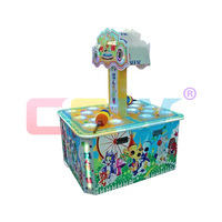 Machine de jeu d'arcade à marteaux pour enfants CGW Euro à pièces, pour enfants