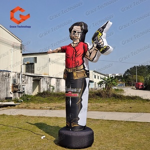 Muñeco Inflable Personalizado Sky Dancer con Soplador para Publicidad y Recepción en Tiendas - Product Image 4